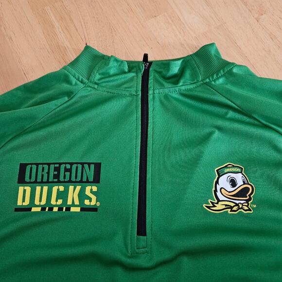 Colosseum Men's Oregon Ducks Military Appreciation Raglan Quarter Zip Sz XL - Picture 4 of 8